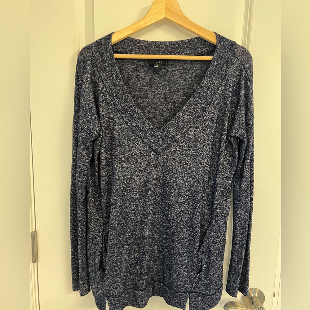 Lumiere Navy Sweater- Small